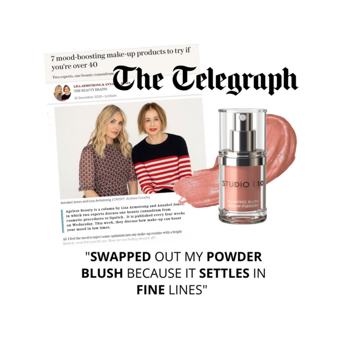 Plumping Blush Glow-Plexion Highlighter & Blusher