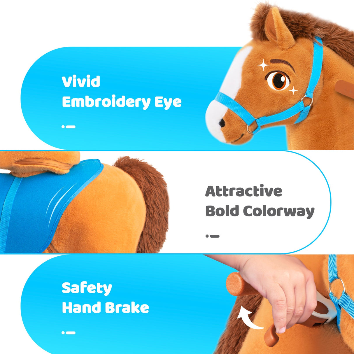 Model E Horse Riding Toy Age 3-5