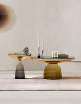 Aalto Coffee Table, Tempered Glass