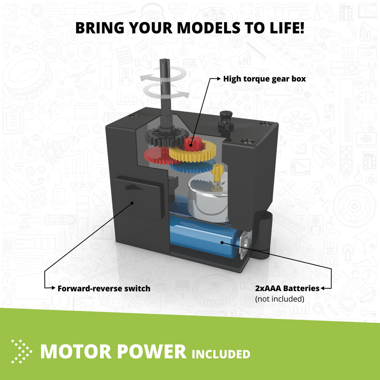 Engino Creative Builder: 30-in-1 Motorized Multi-Model Set