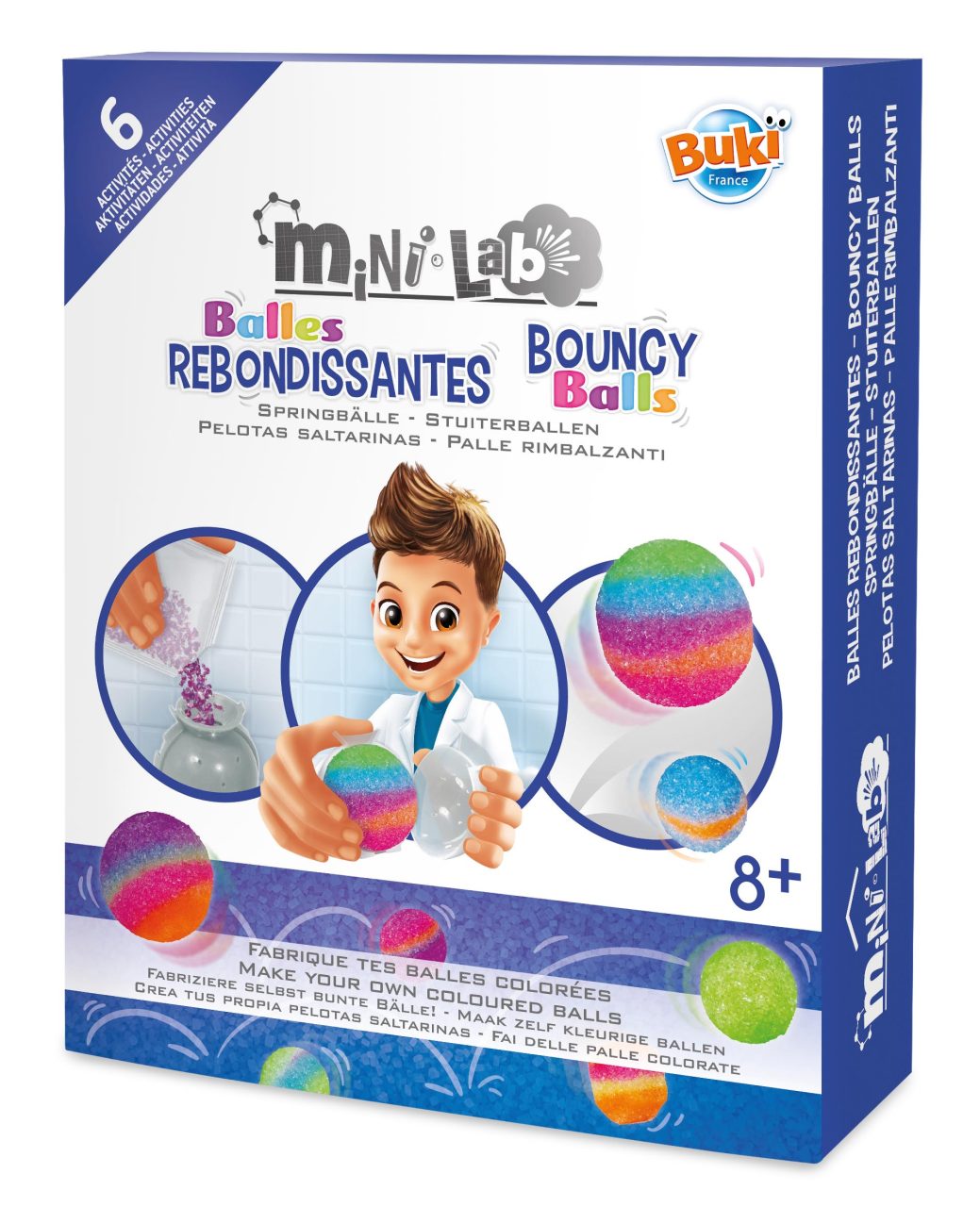Mini Lab Bouncy Balls - Buki