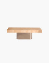 Abrahams Rectangle Coffee Table, Wood