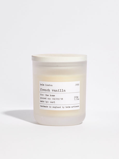 French Vanilla Luxury Candle