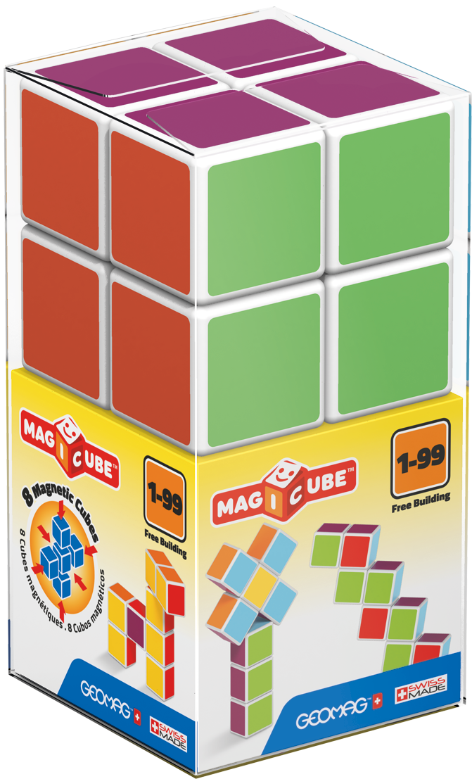 Geomag Magicube Free Building 8 Piece Set