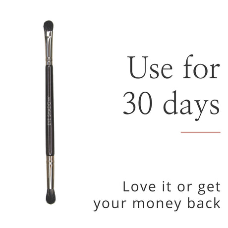 Double Ended Vegan Eyeshadow Brush