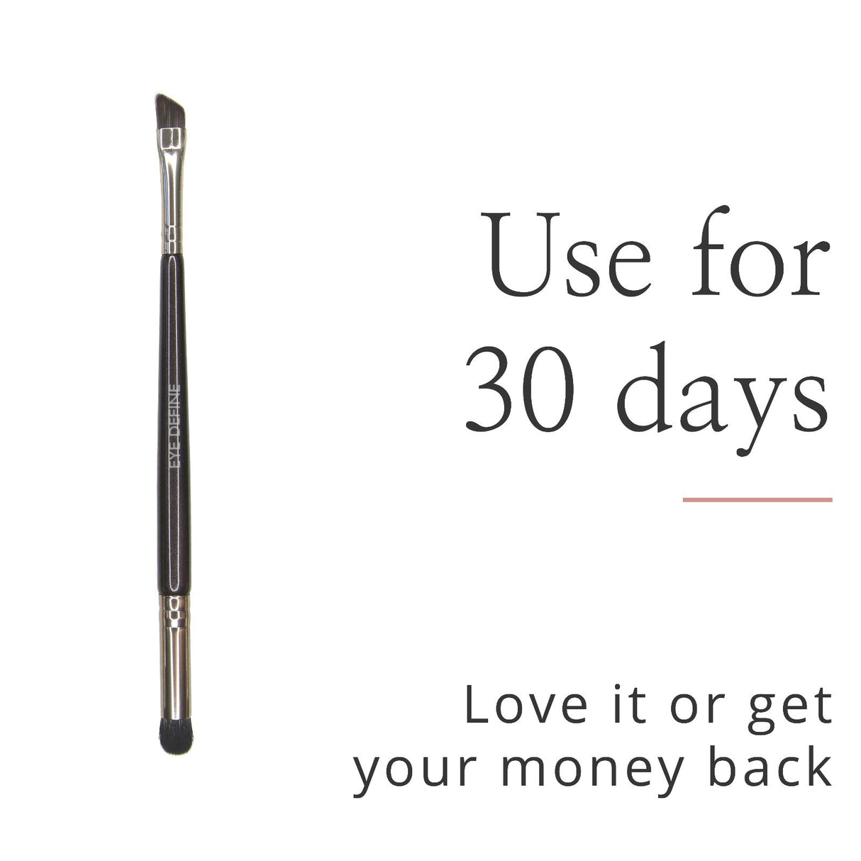 Double Ended Vegan Define Eyeshadow Brush