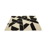 Bosie Milana Small Black and White Geometric Rug