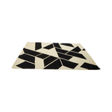 Bosie Milana Large Black and White Geometric Rug