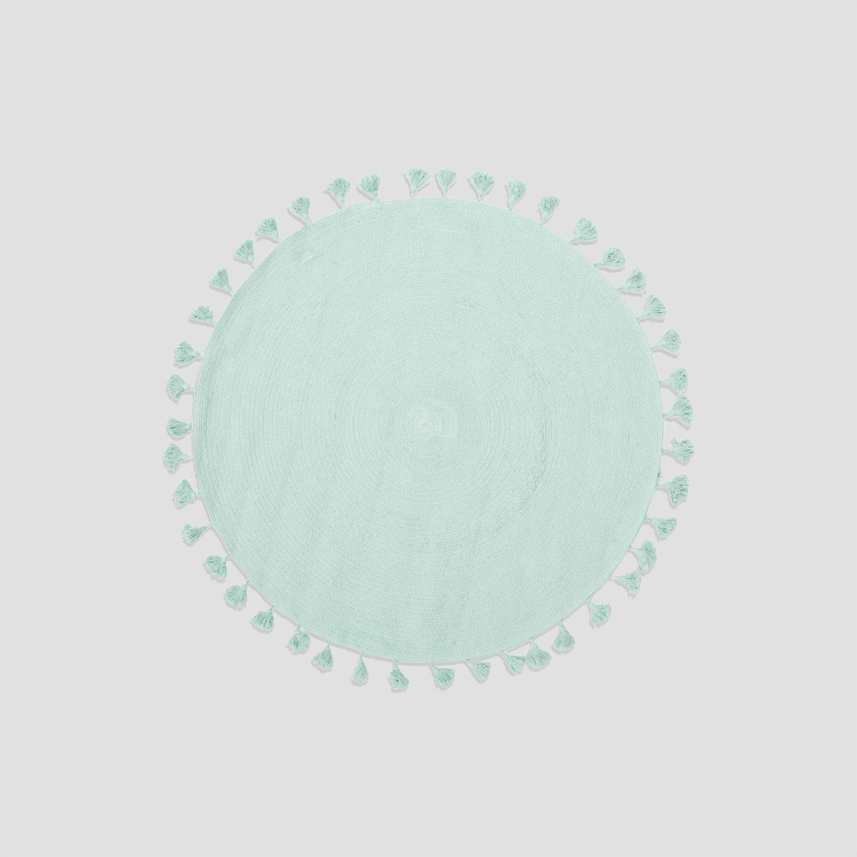 Kids Green Round Rug