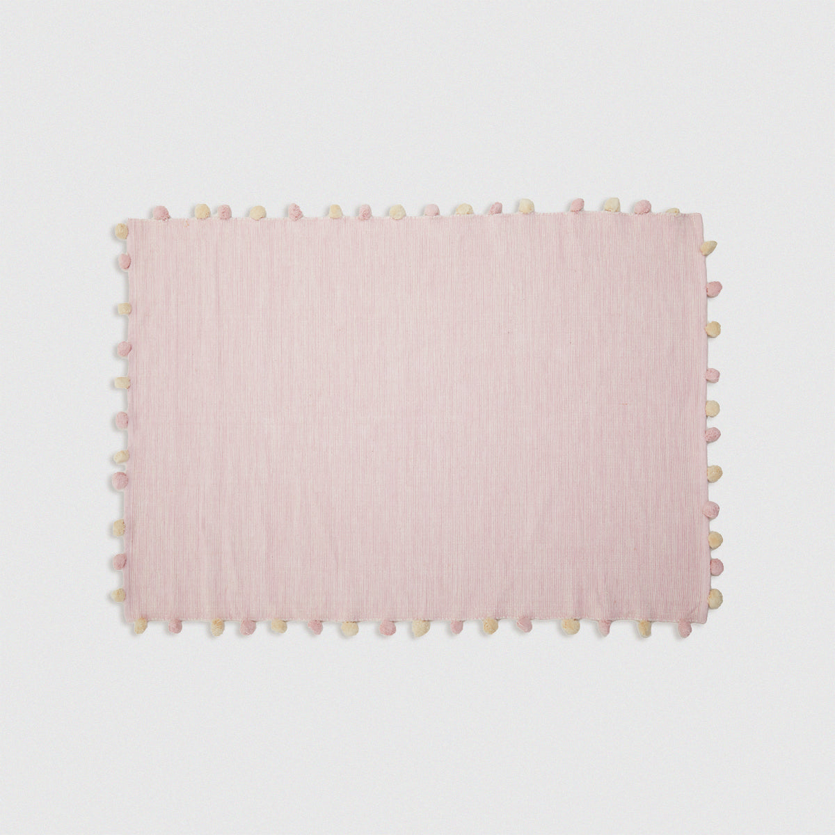 Kids Rectangular Pink Rug