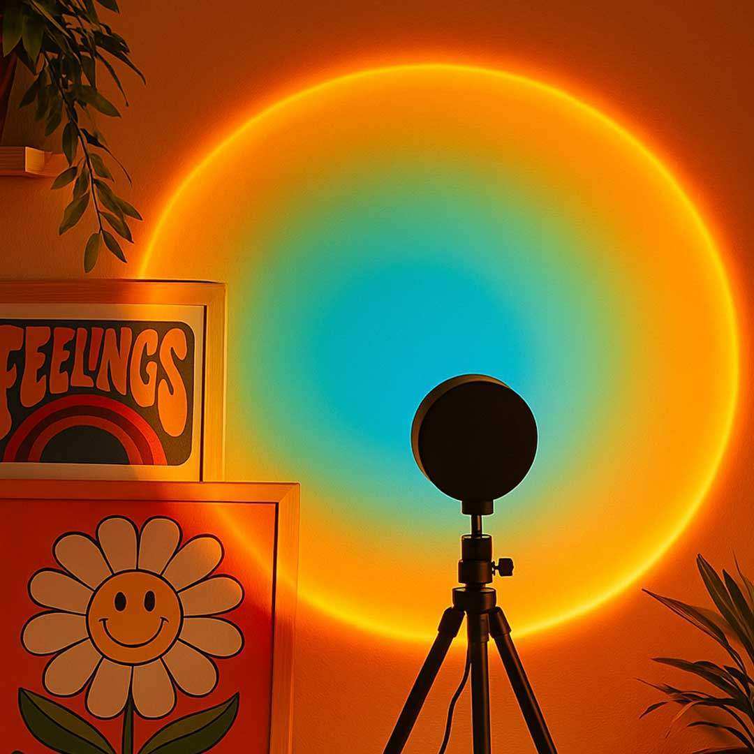 Sunset Glow Projection Lamp