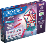 Geomag Glitter Recycled 60 Pieces Set