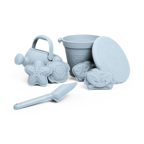 Dove Grey Silicone Beach Toys Bundle (5 Pieces)
