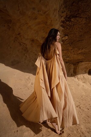 Syros Dress - Sand