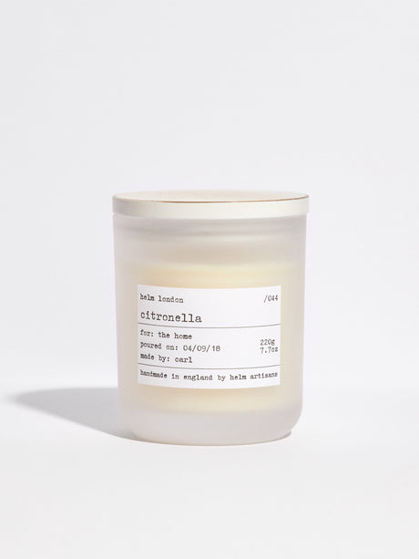 Citronella Luxury Candle