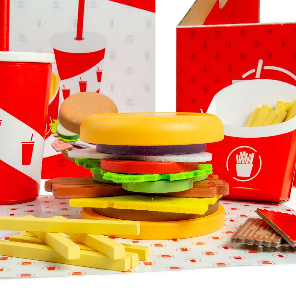 Burger & Fries Set