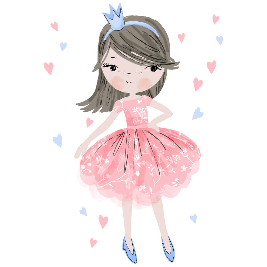 Wall Sticker | Pink Princess