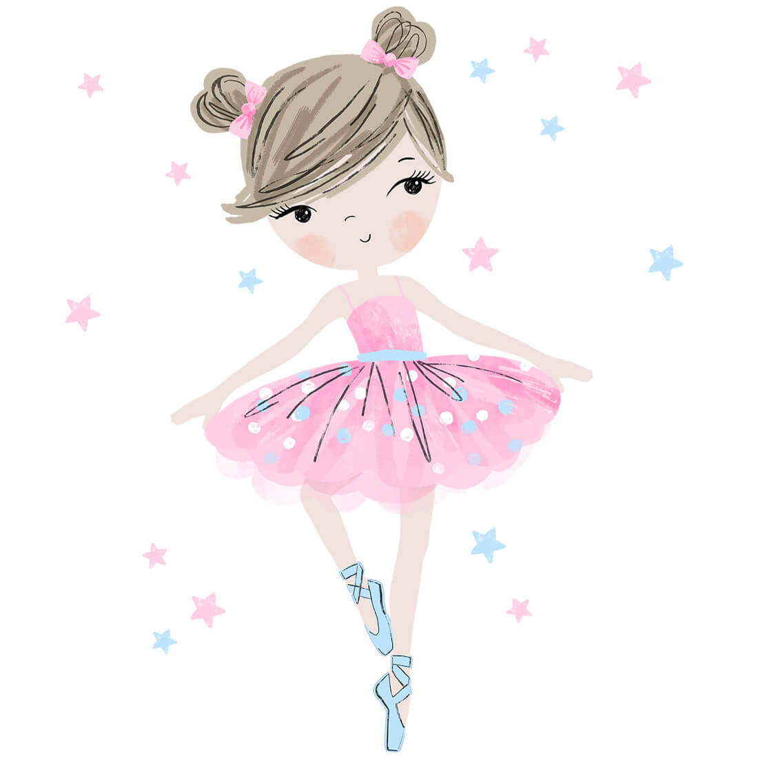 Wall Sticker | Pink Ballerina