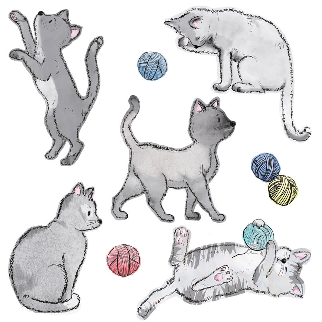 Wall Stickers | Cats