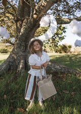 Crane Mini Scallop Tote