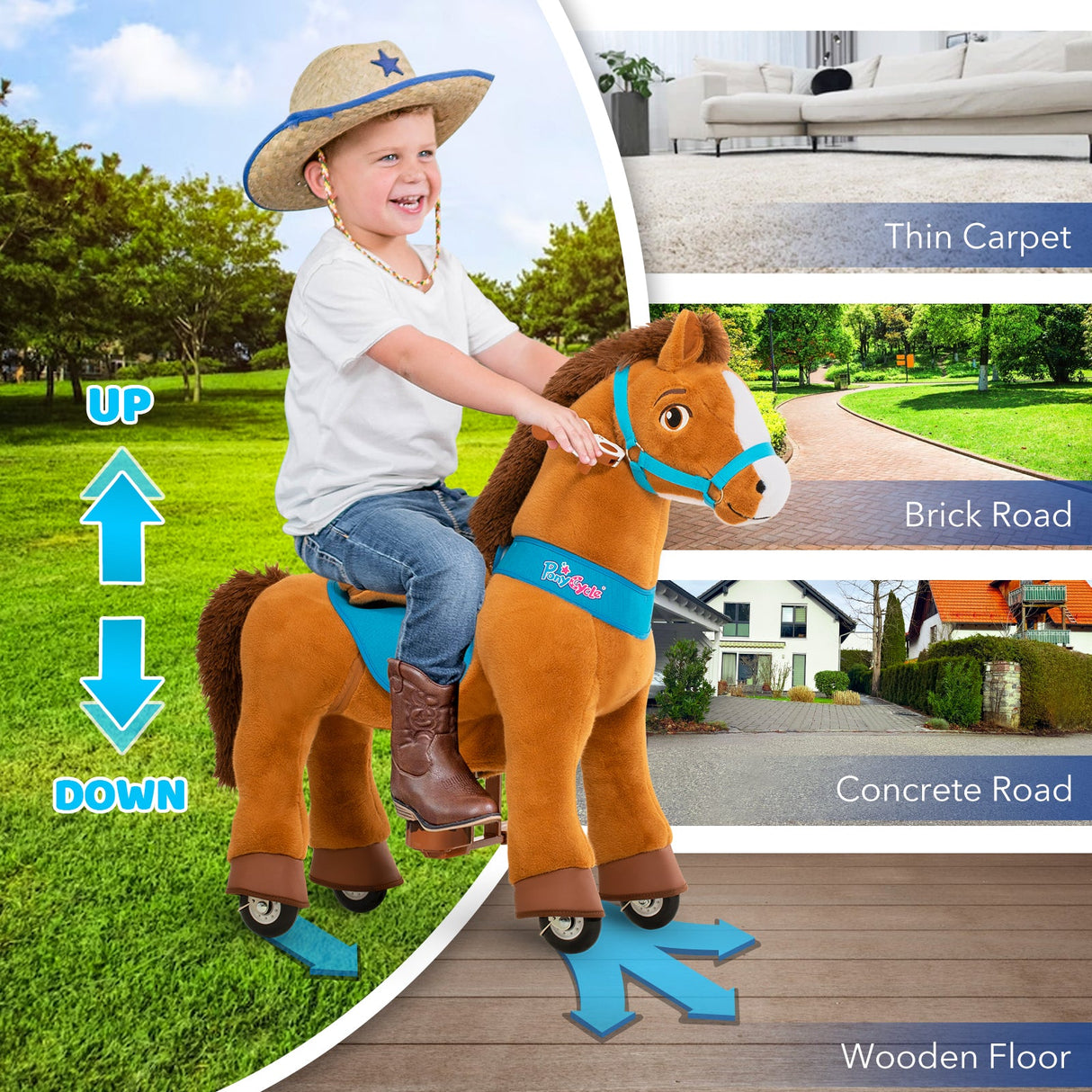 Model E Horse Riding Toy Age 3-5