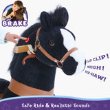 Horse Toy Age 3-5 Black （UK&EU in Stock）