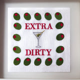 Extra Dirty Embroidered Artwork