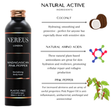 Revitalising Organic Pink Pepper Luxury Bath & Shower Gel