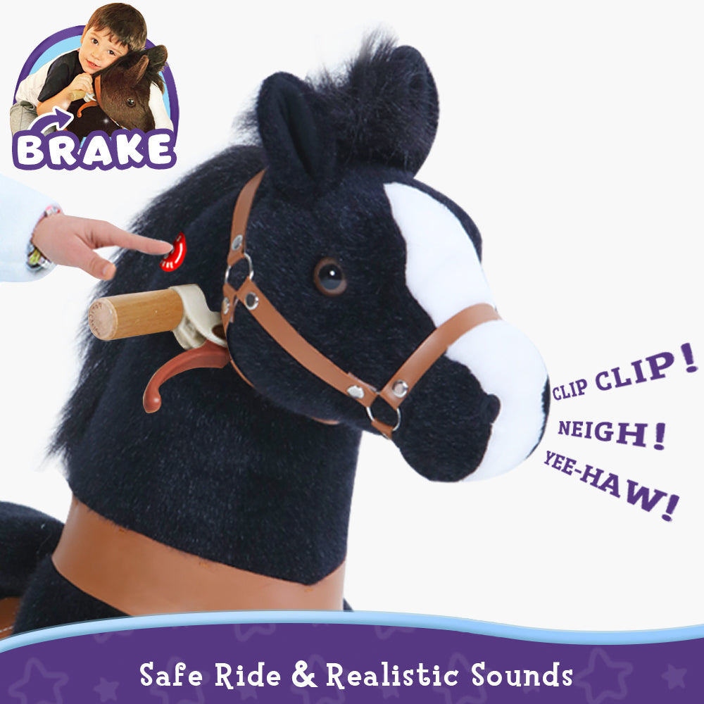 Horse Toy Age 3-5 Black （UK&EU in Stock）