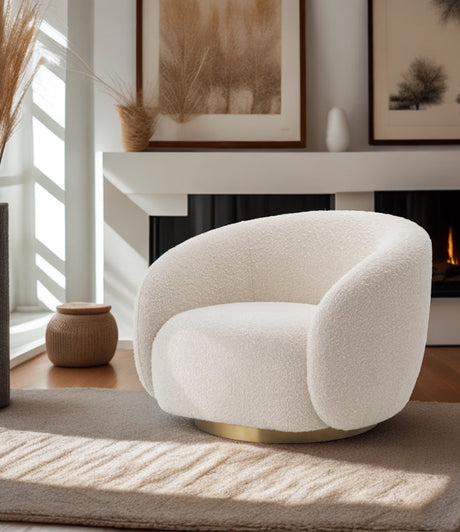 A532 Boucle Lounge Chair