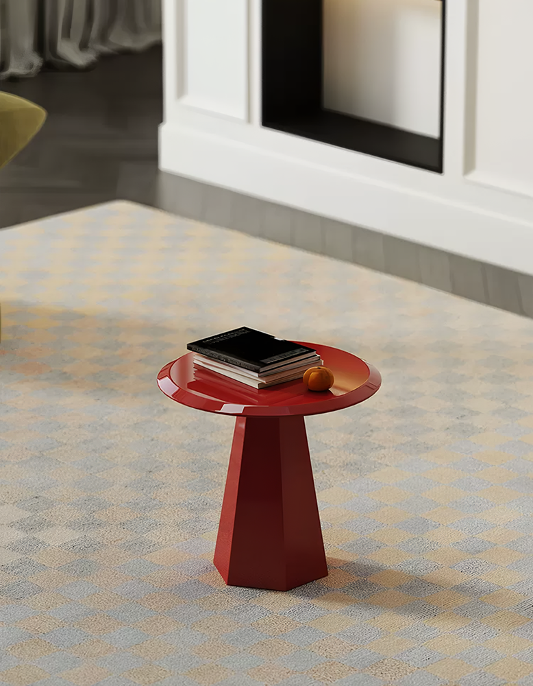 Abbott Side Table, Red