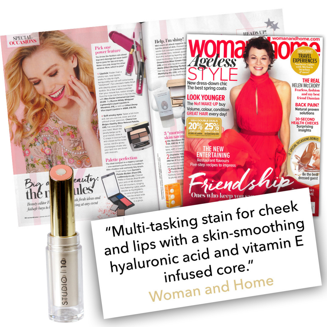 Wake Up & Glow Lip & Cheek Tint Lipstick & Blusher