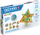 Geomag Supercolor Panels - 114 Pieces Set