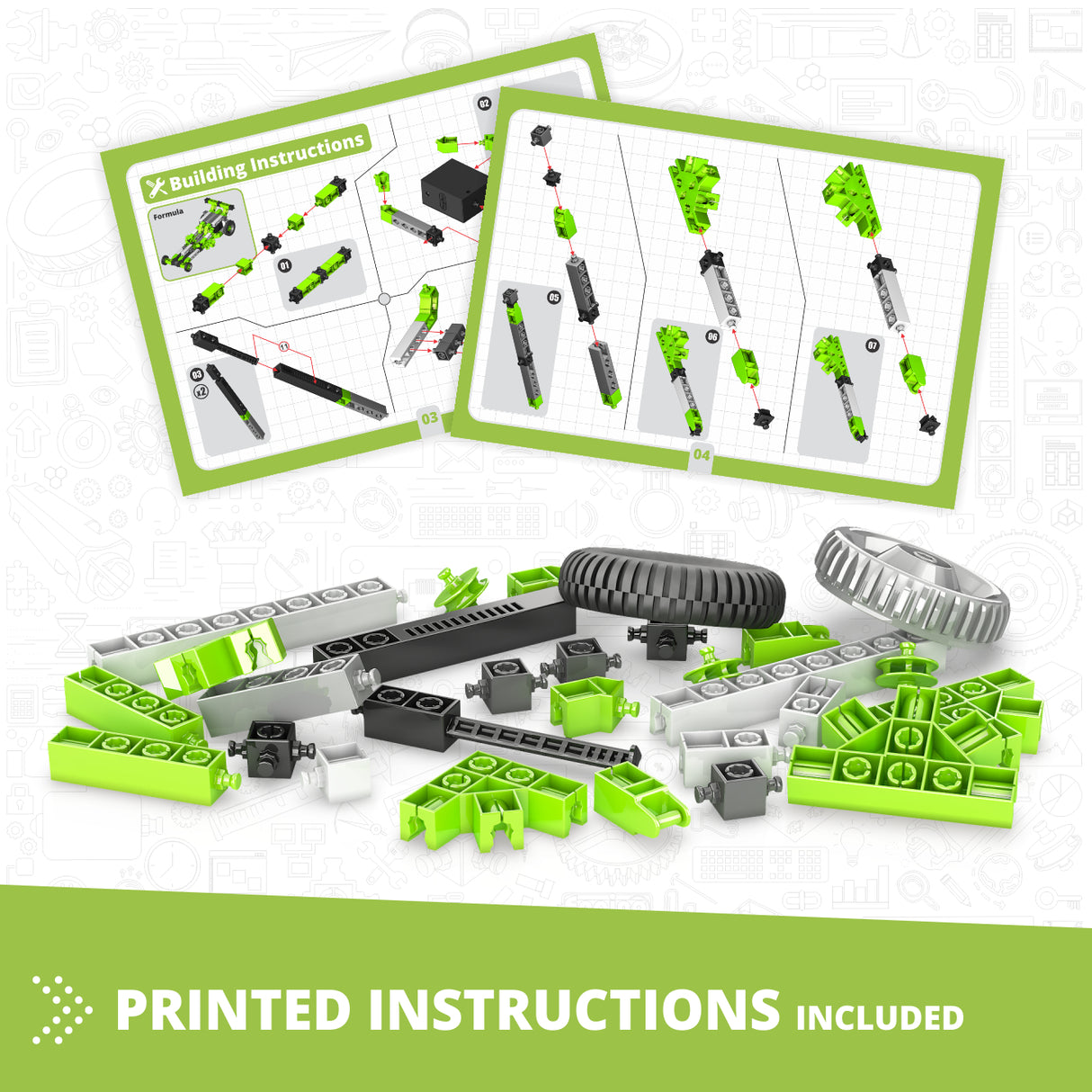 Engino Creative Builder: 30-in-1 Motorized Multi-Model Set