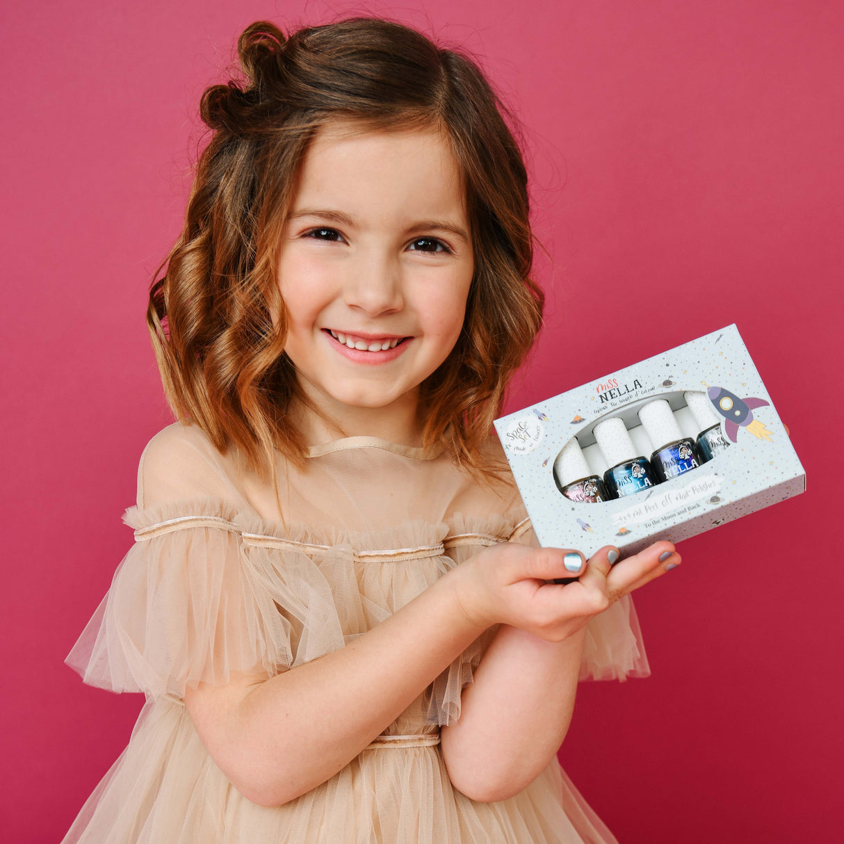 Space Collection 4-Pack Kids' Nail Polish Set