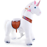 Unicorn Riding Toy Age 4-8 White（UK&EU in Stock）