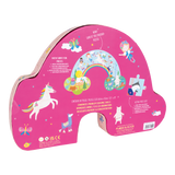 80 Piece "Rainbow" Shaped Jigsaw With Shaped Box - Rainbow Fairy