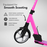 Cyan - Big 2 Wheel Scooter