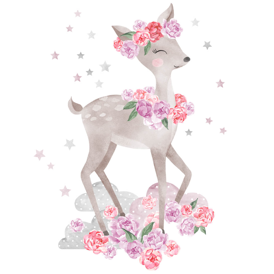 Wall Sticker | Pink Roe