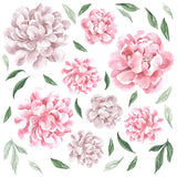 Wall Stickers | Pink Peonies