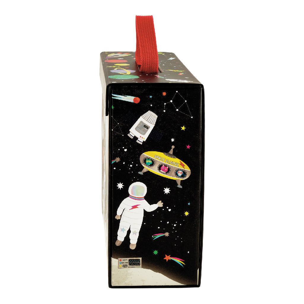 Playbox With Wooden Pieces - Space