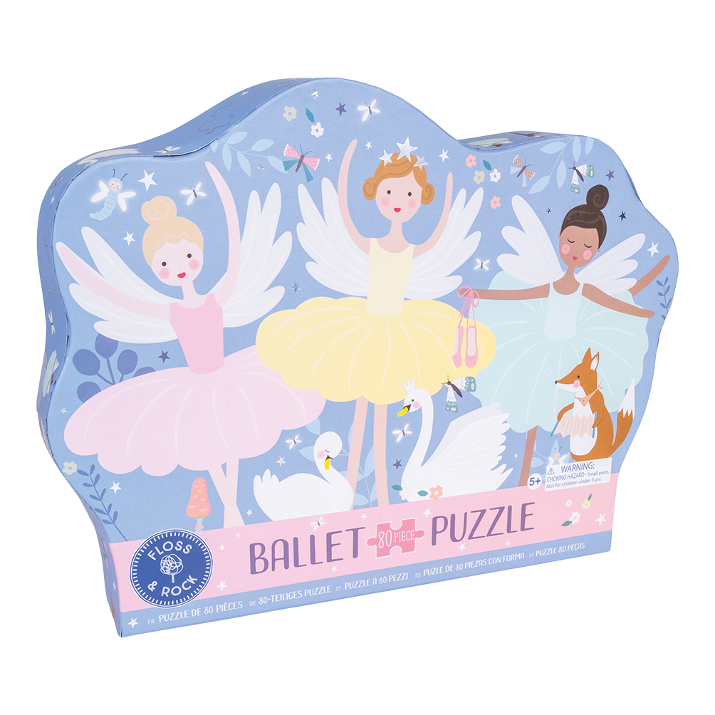 80 Piece "Theatre" Shaped Jigsaw With Shaped Box - Enchanted