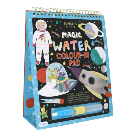 Magic Colour Changing Watercard Easel and Pen - Space