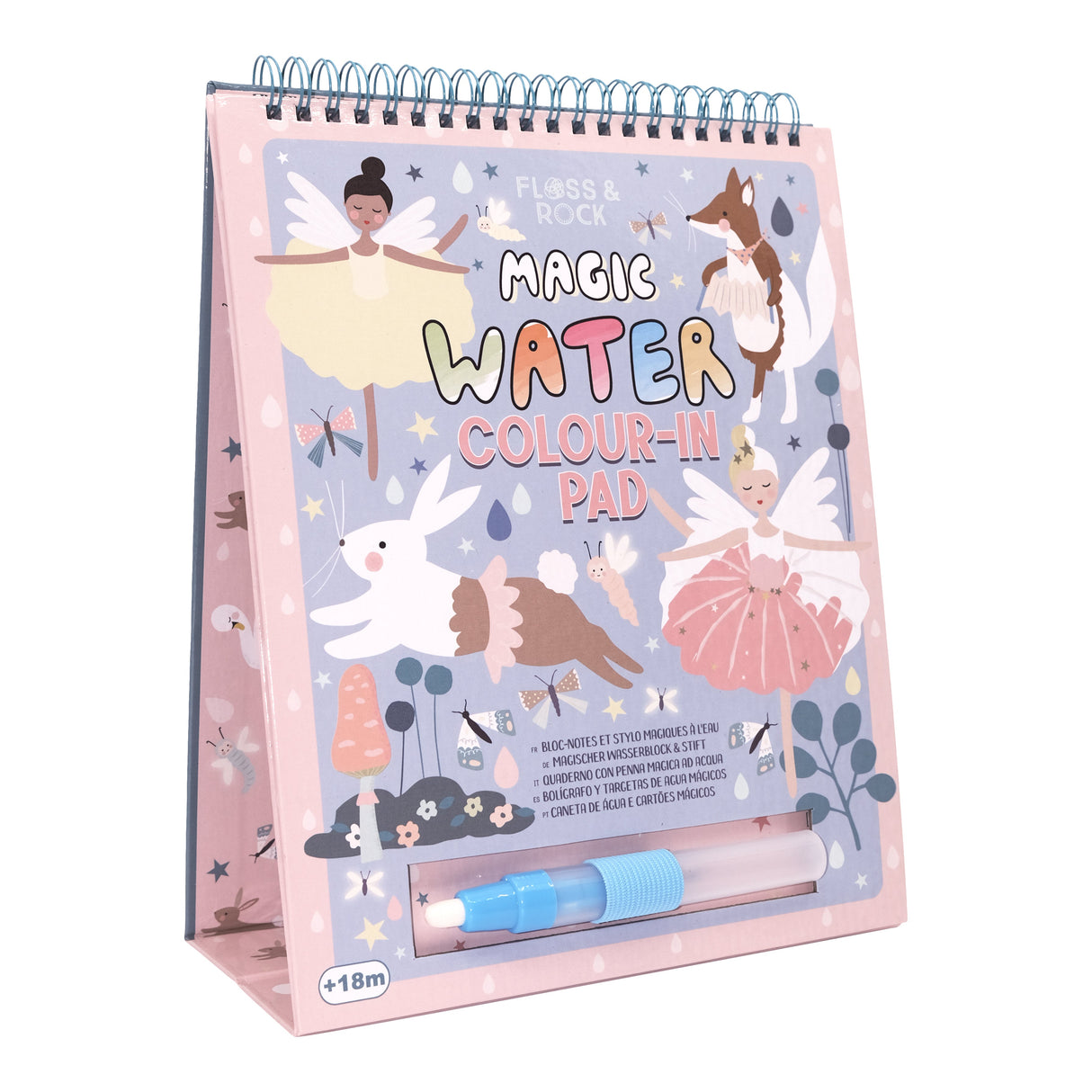 Magic Colour Changing Watercard Easel and Pen - Enchanted