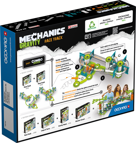 Geomag Mechanics Gravity Race Track 67 Pieces