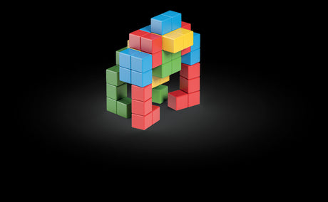 Geomag Magicube Full Color Recycled 64 Pieces Set