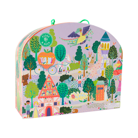 Playbox With Wooden Pieces - Fairy Tale