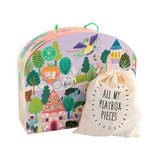 Playbox With Wooden Pieces - Fairy Tale