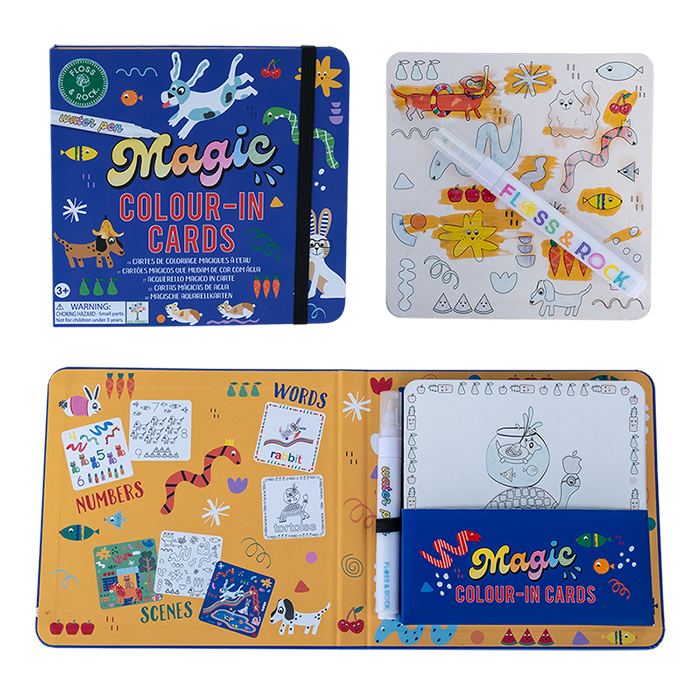 Magic Colour Changing Water Cards - Pets