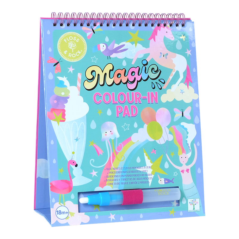 Magic Colour Changing Watercard Easel and Pen - Fantasy